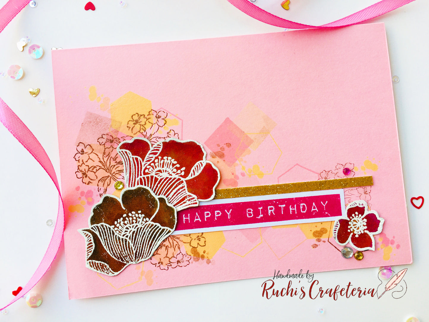 🌸 Birthday Card – “Happy Birthday”