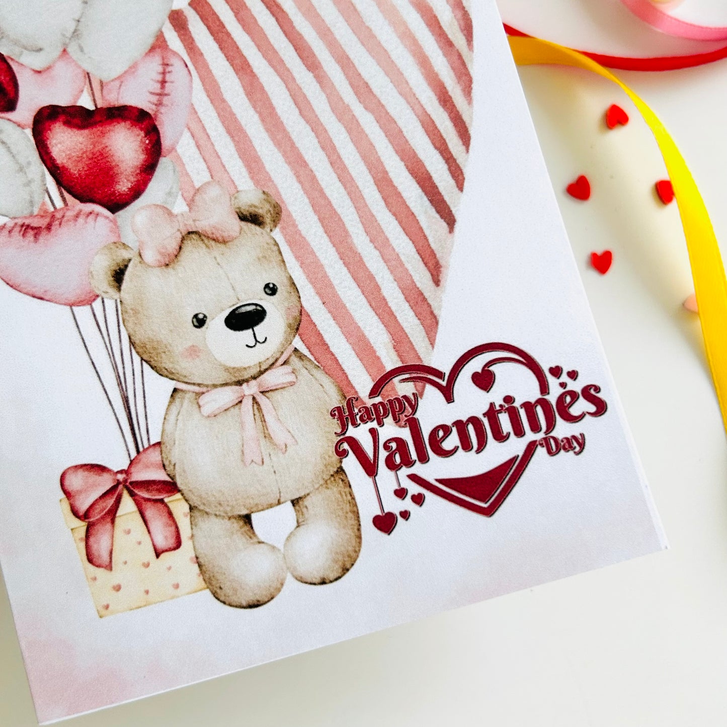 ❤️ Valentine’s Day Card ‘Balloon Hearts’