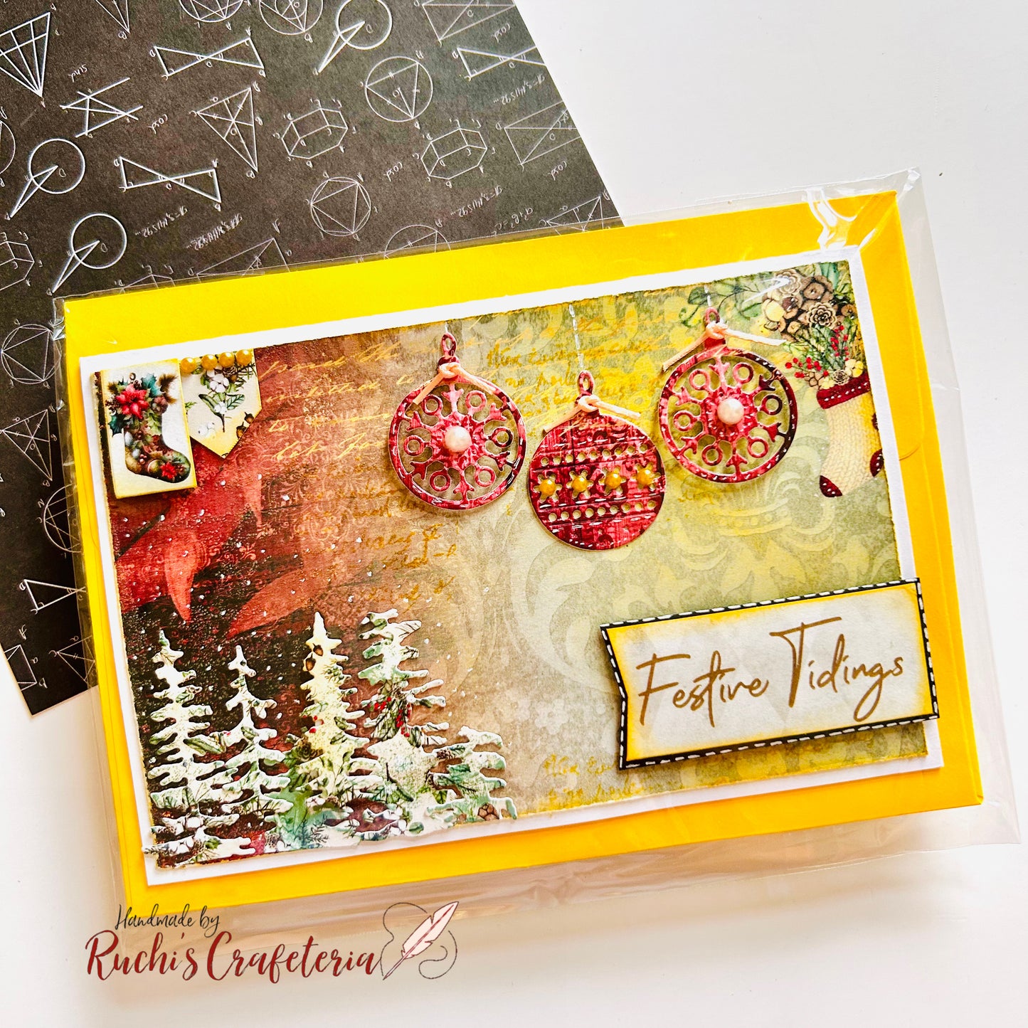 🎄 Christmas Greeting Card – Festive Tidings