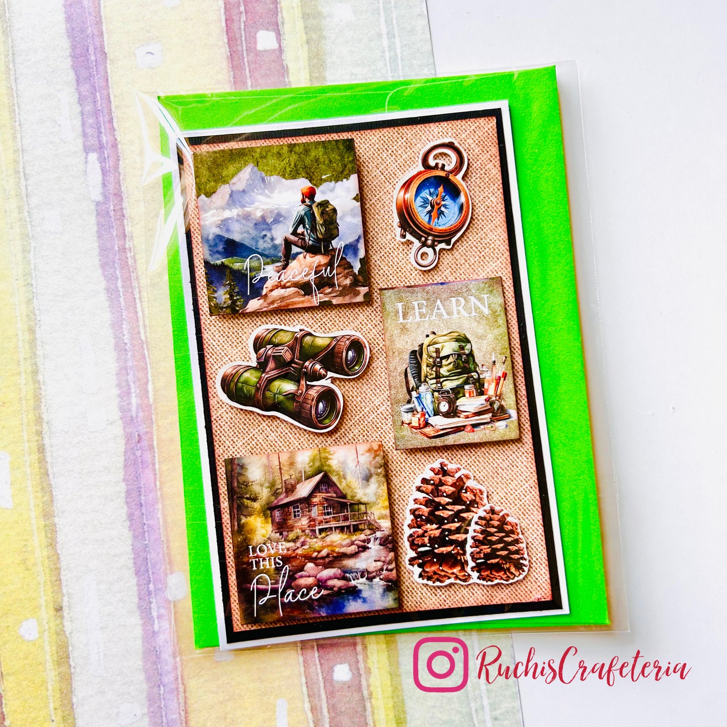 🌿 Handmade Birthday Card