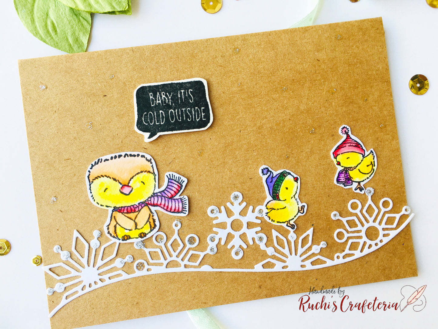 ❄️ Winter Card – “Baby, It’s Cold Outside”