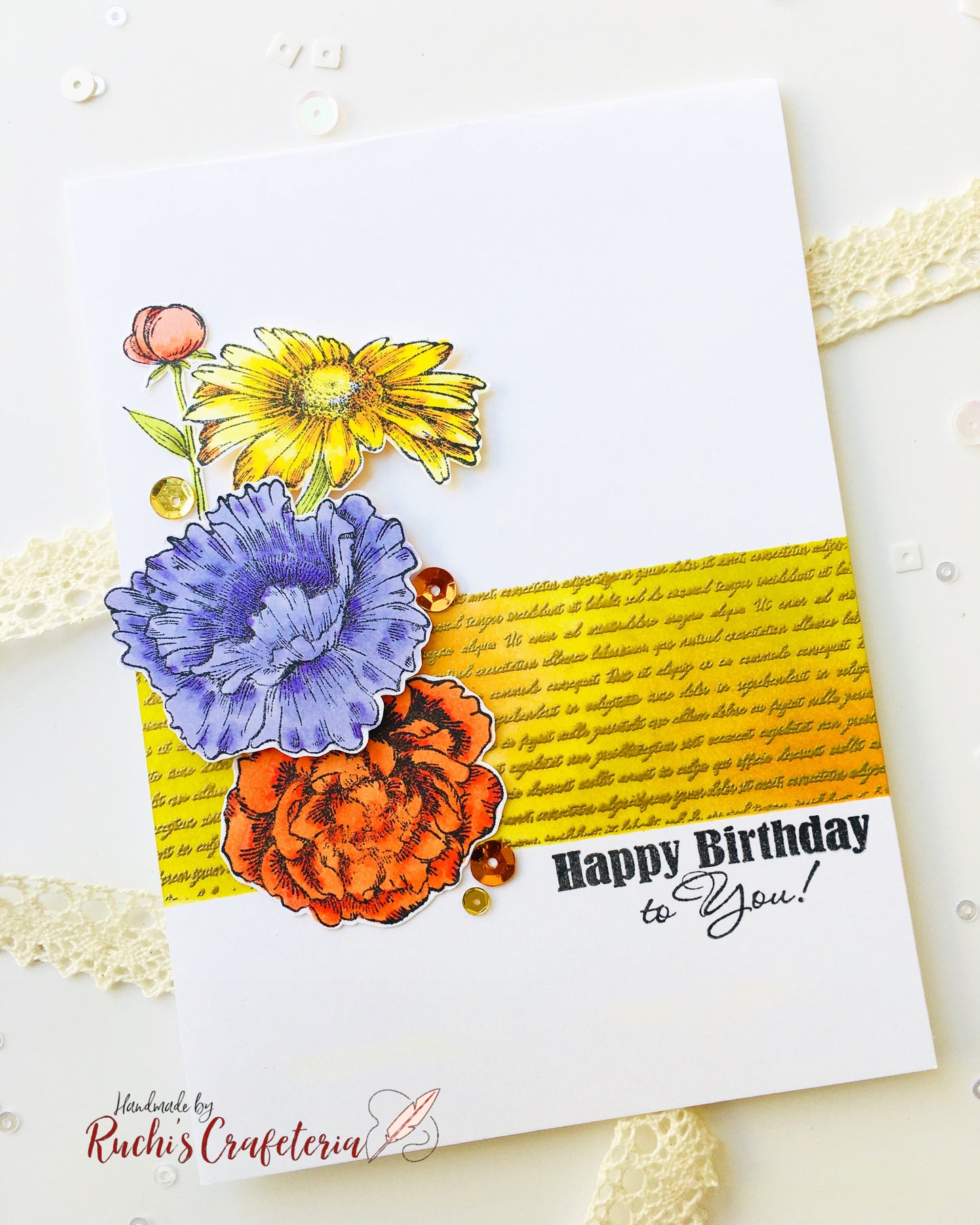 🌸 Birthday Card – “Happy Birthday to You!”