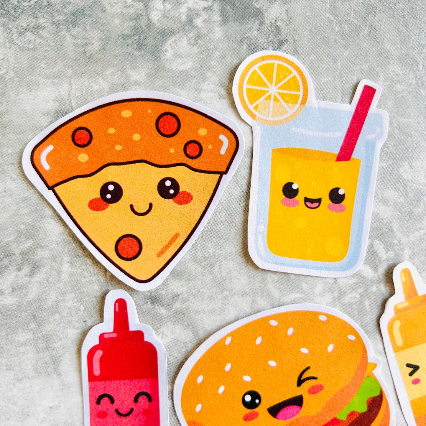 š Pizza love StiKars (Set of 5)