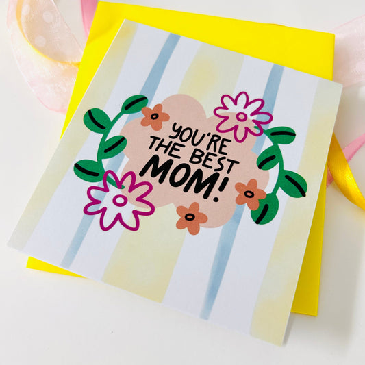 Best Mom Note Card