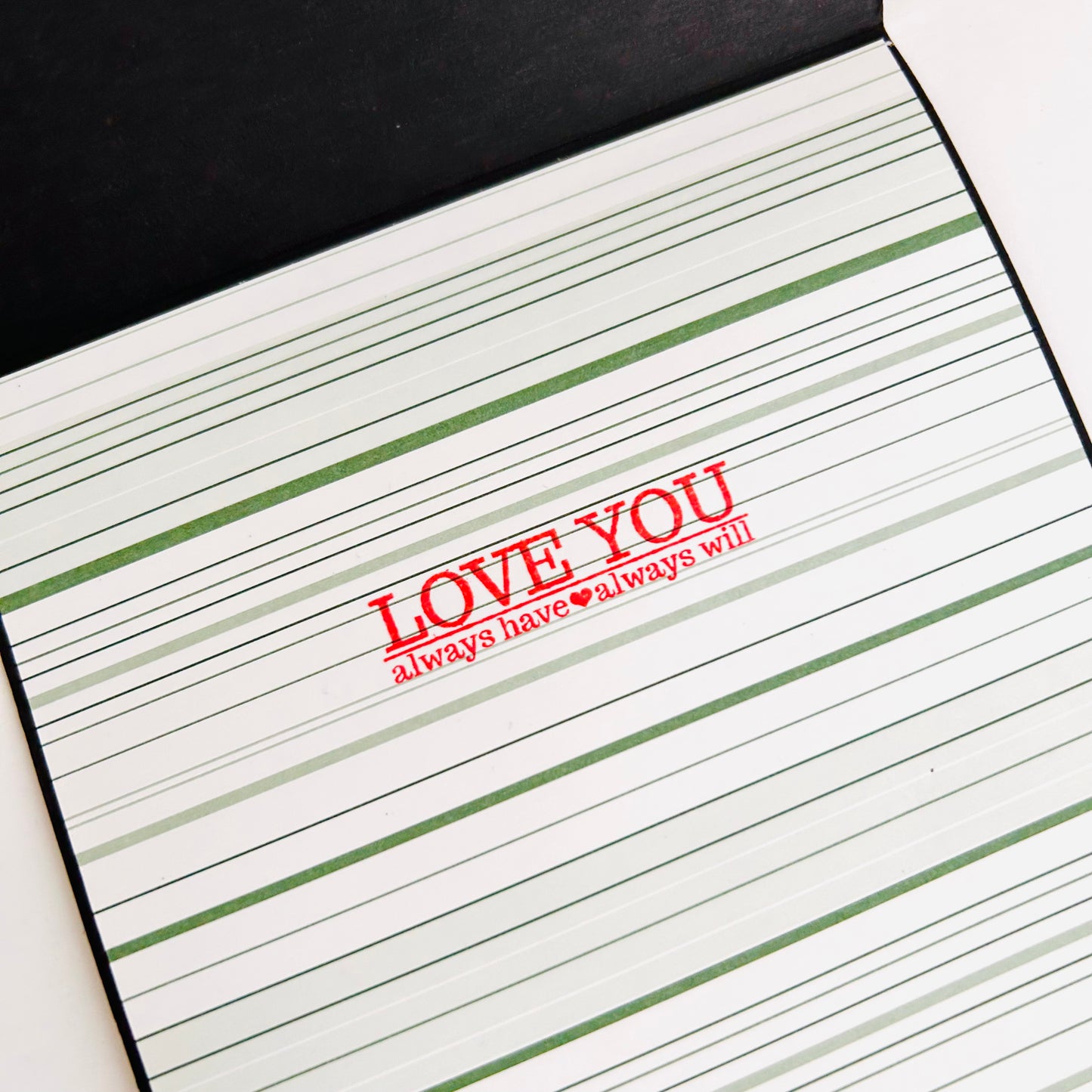 💛 Mixed Media Card – “You Are My Reason for Life”