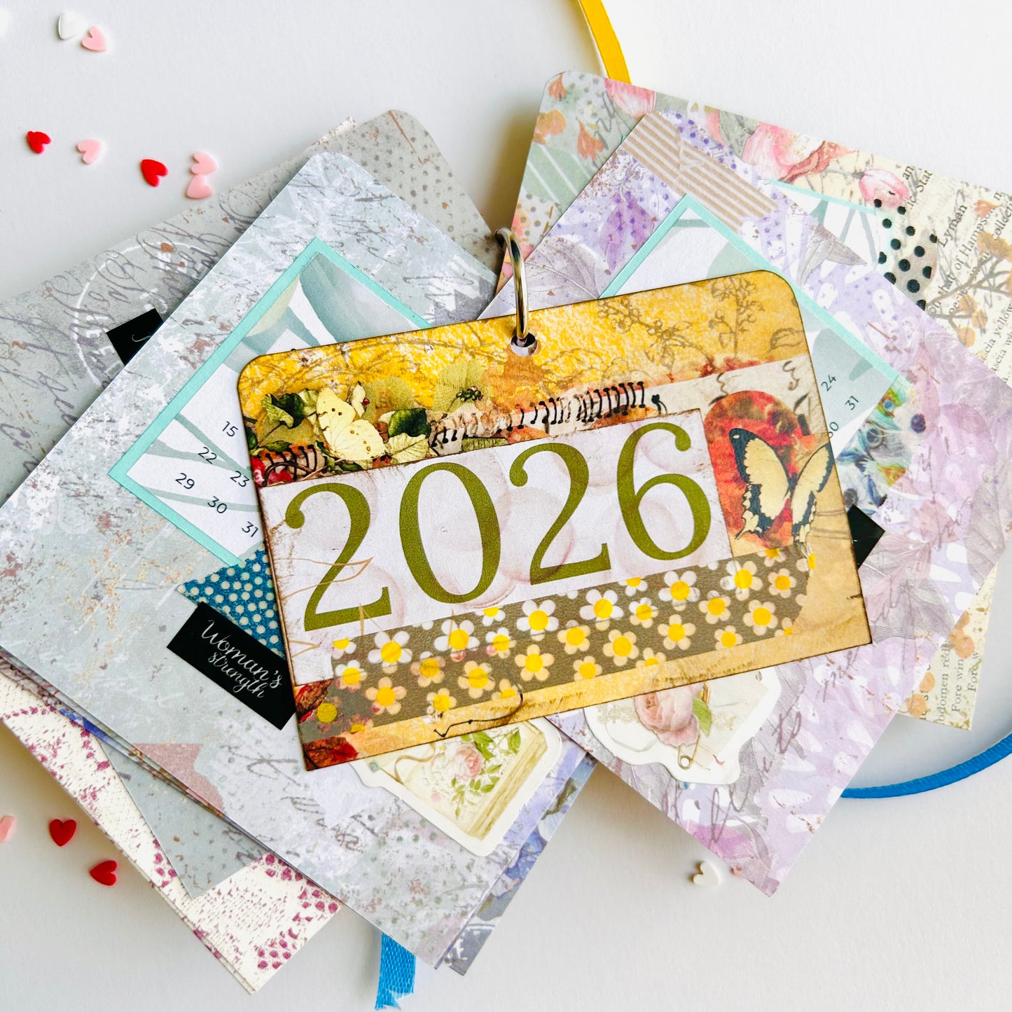 ποΈ Vintage Desk Calendar 2026