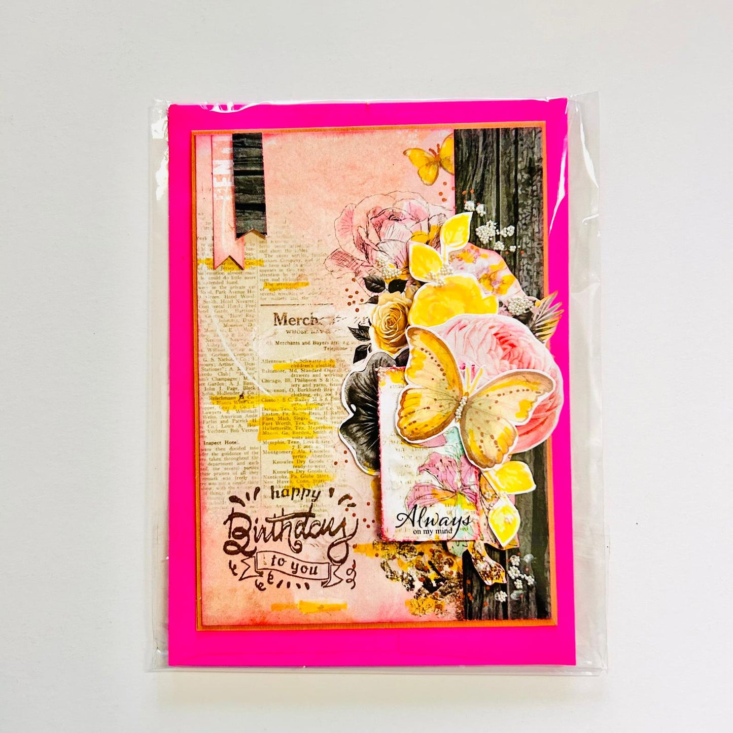 🌸 Birthday Card – “Not Older, Just Better”