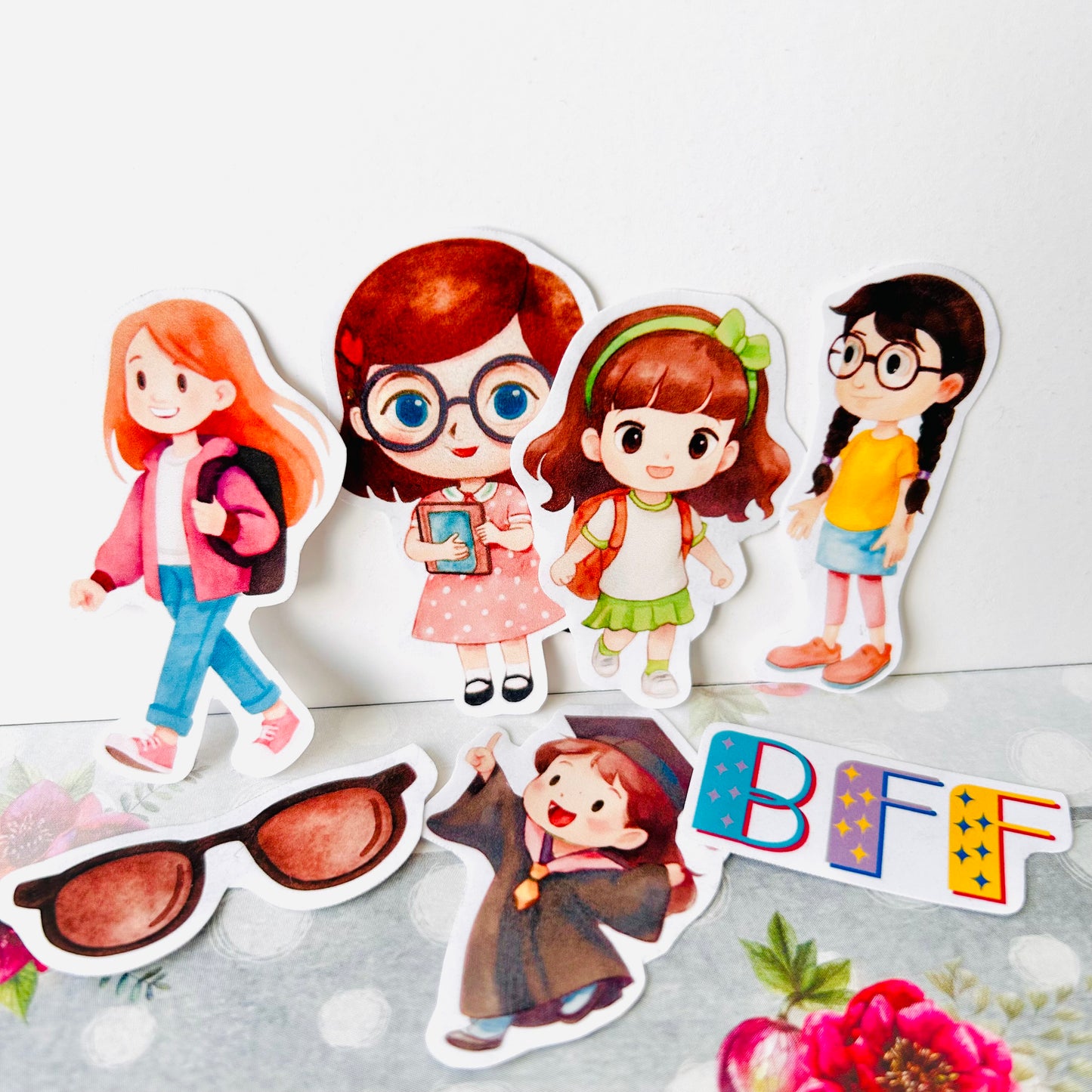BFF Girls StiKars -Limited Edition (Set of 7)