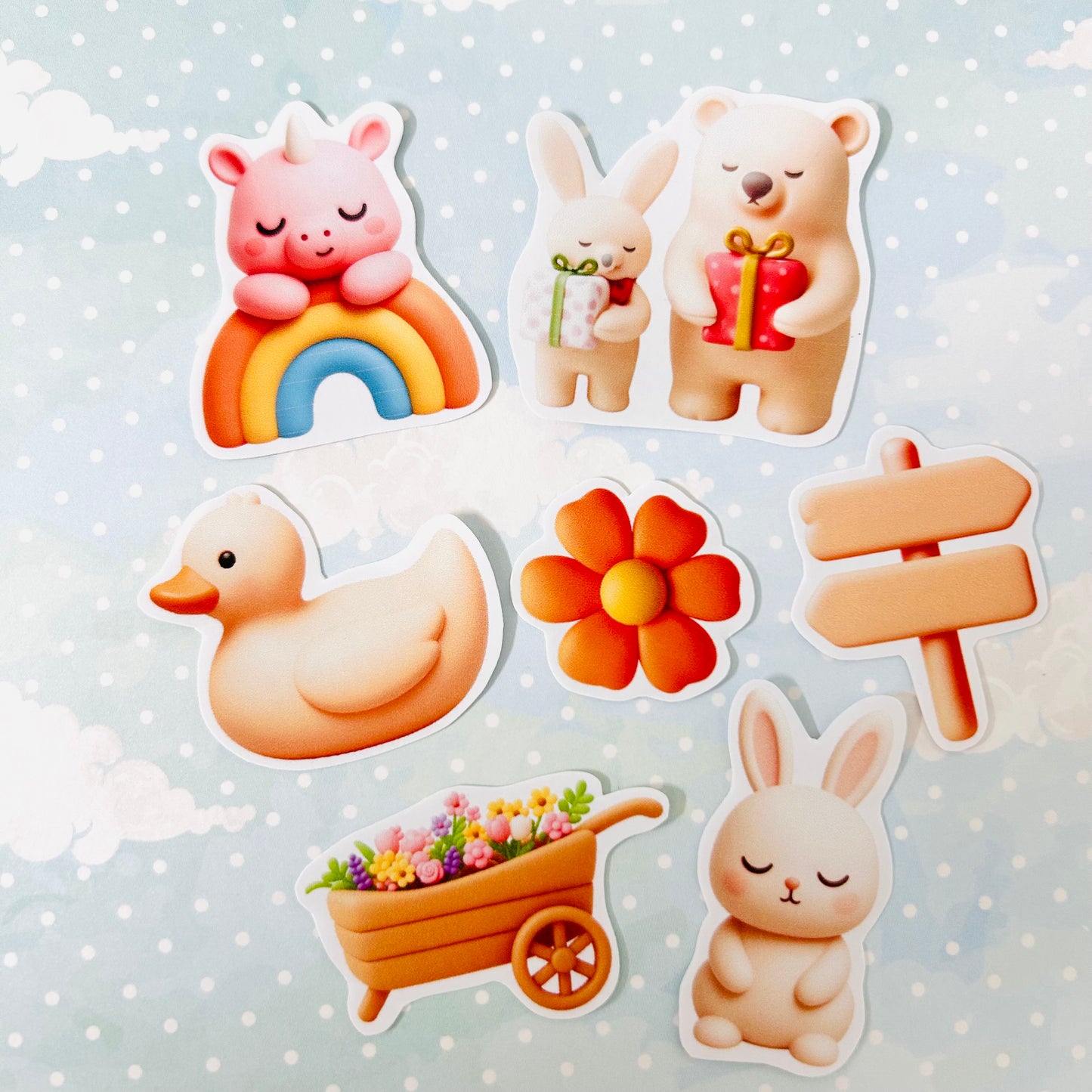Garden Buddies StiKars (Set of 7)