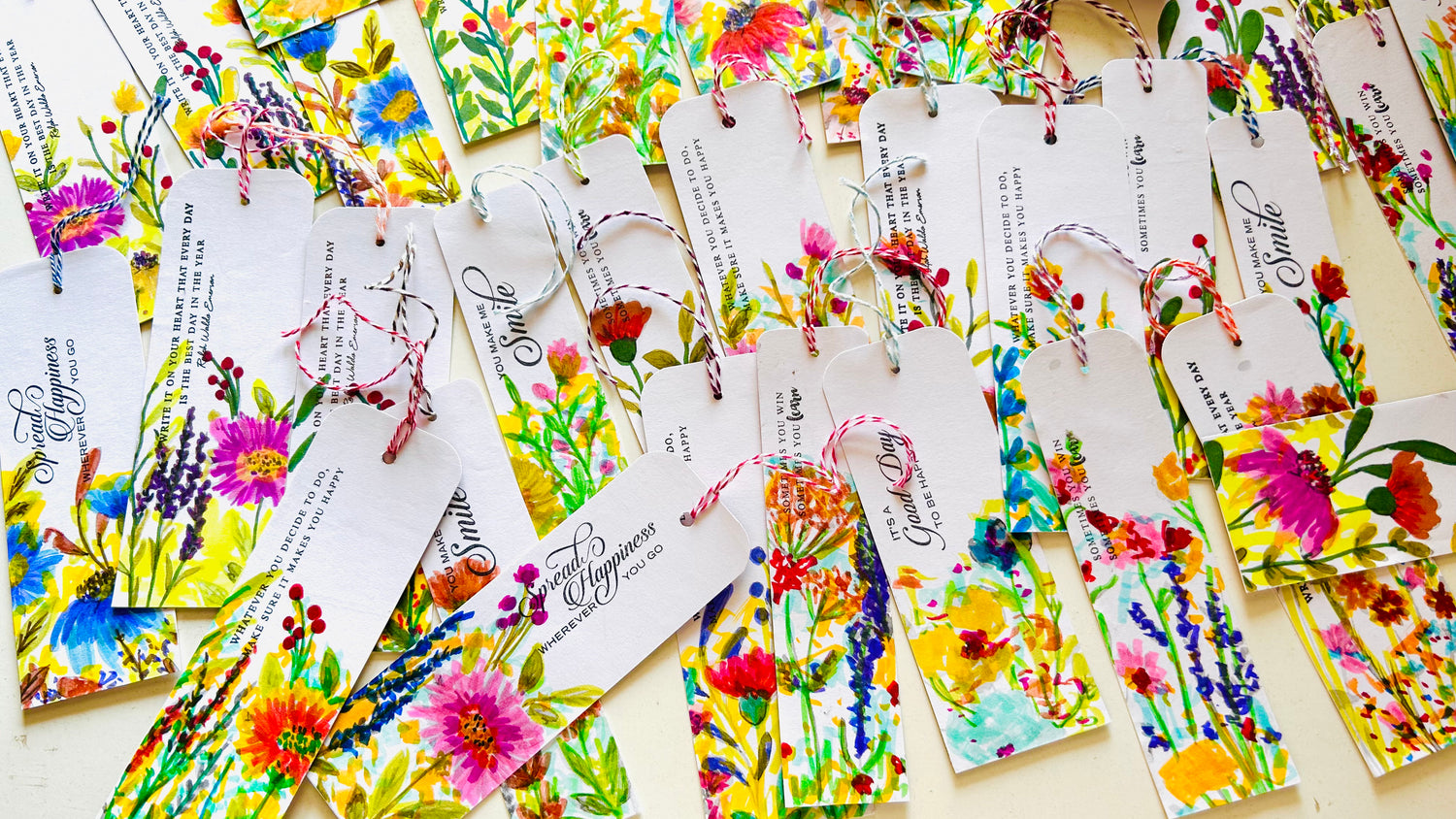 Floral Bookmarks