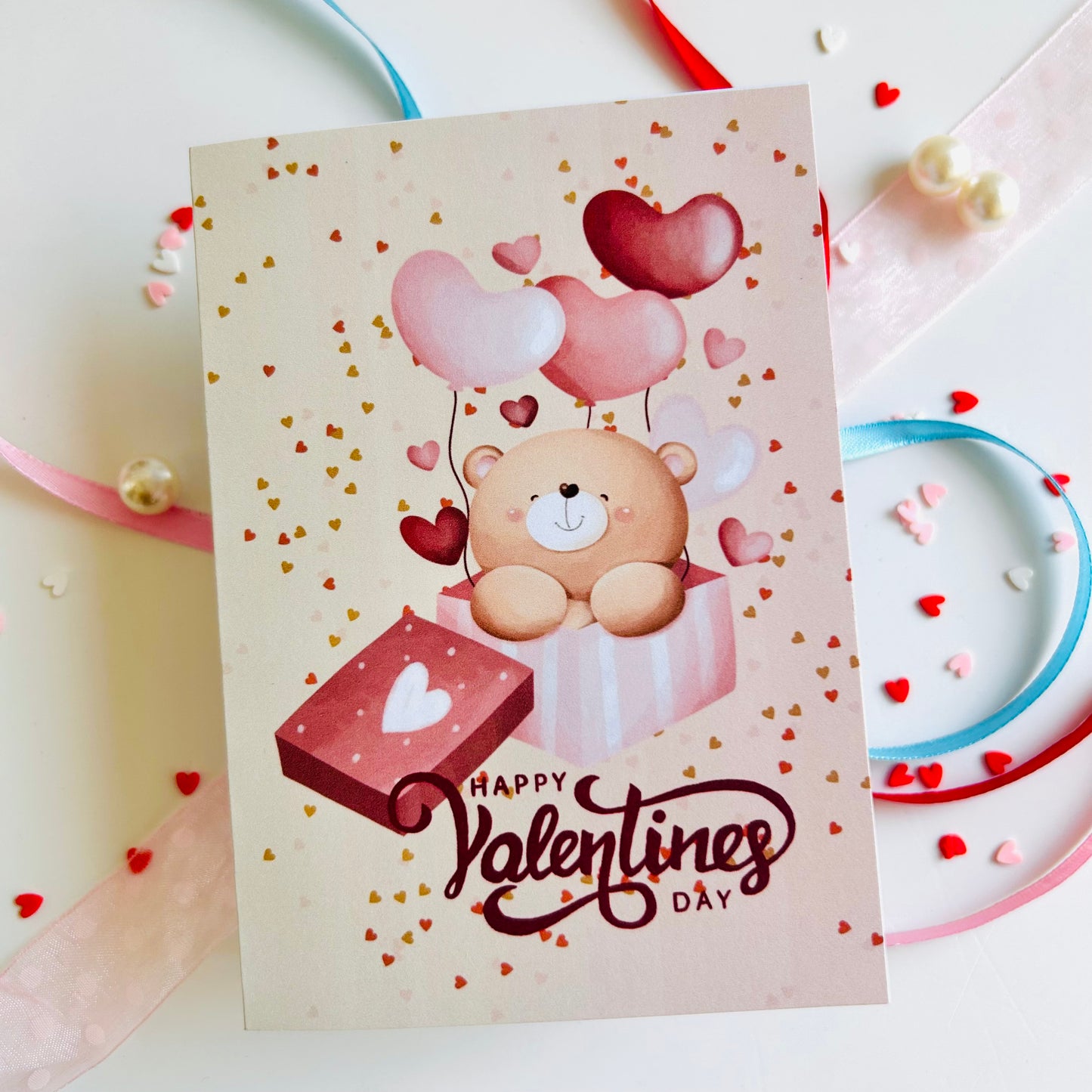 🍫🧸 Valentine’s Day Card ‘Chocolate Bear’