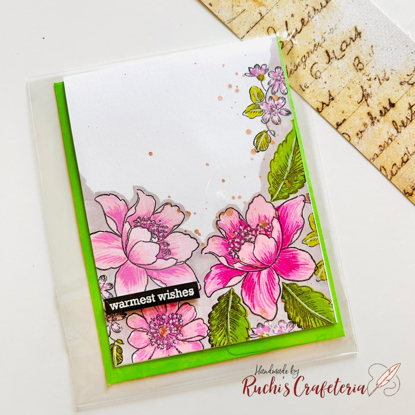🌿 Greeting Card – “Warmest Wishes”
