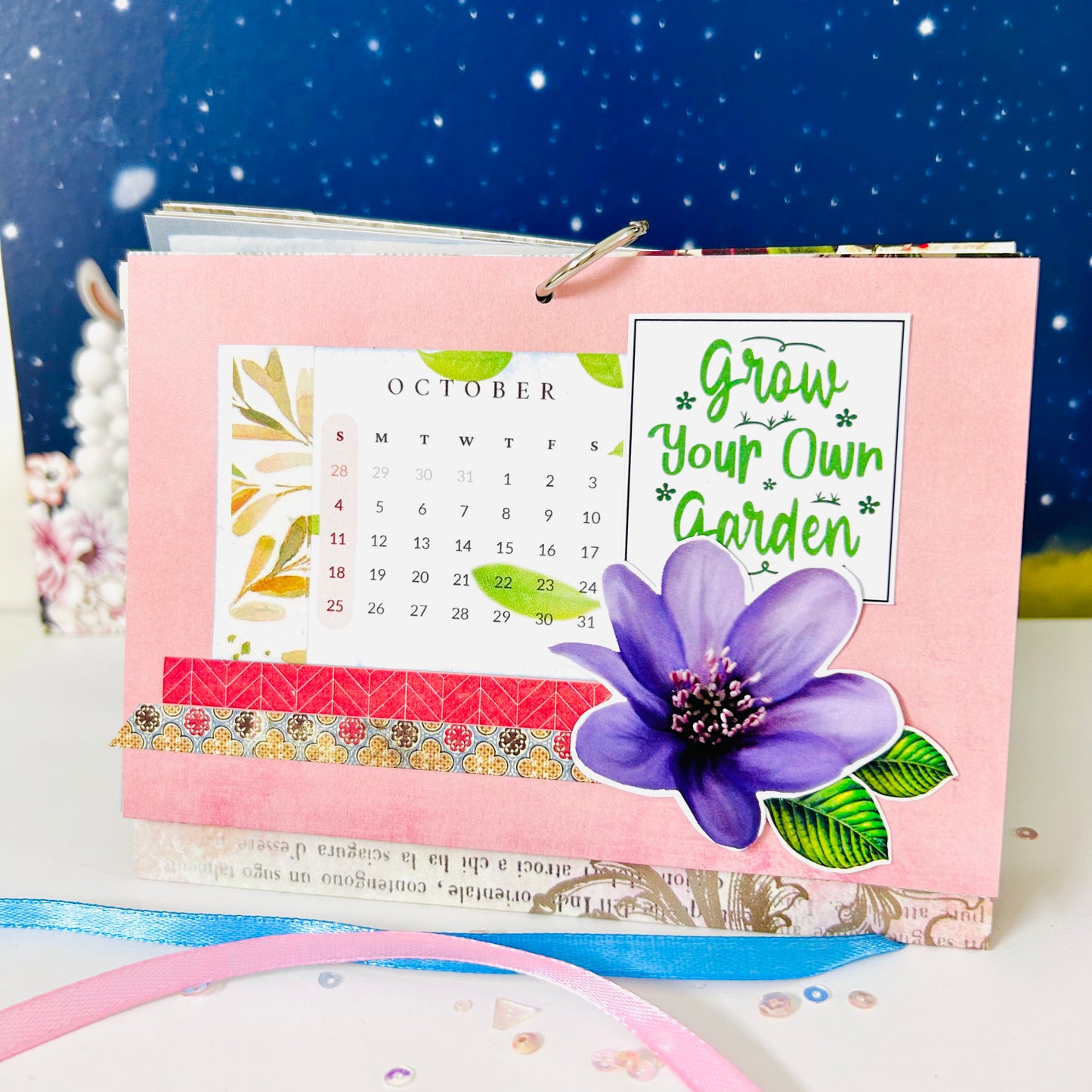 🗓️ Flourish Desk Calendar 2026
