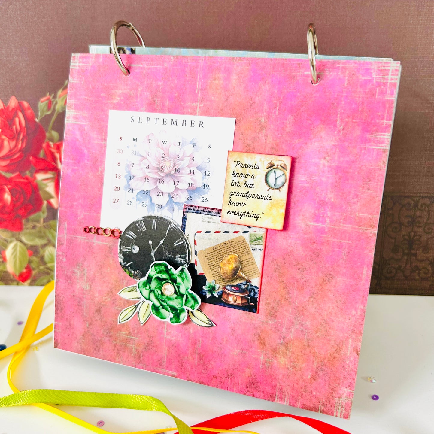 🗓️ Desk Calendar 2026 for Dad