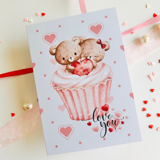 💖 Valentine’s Day Card ‘Love U’