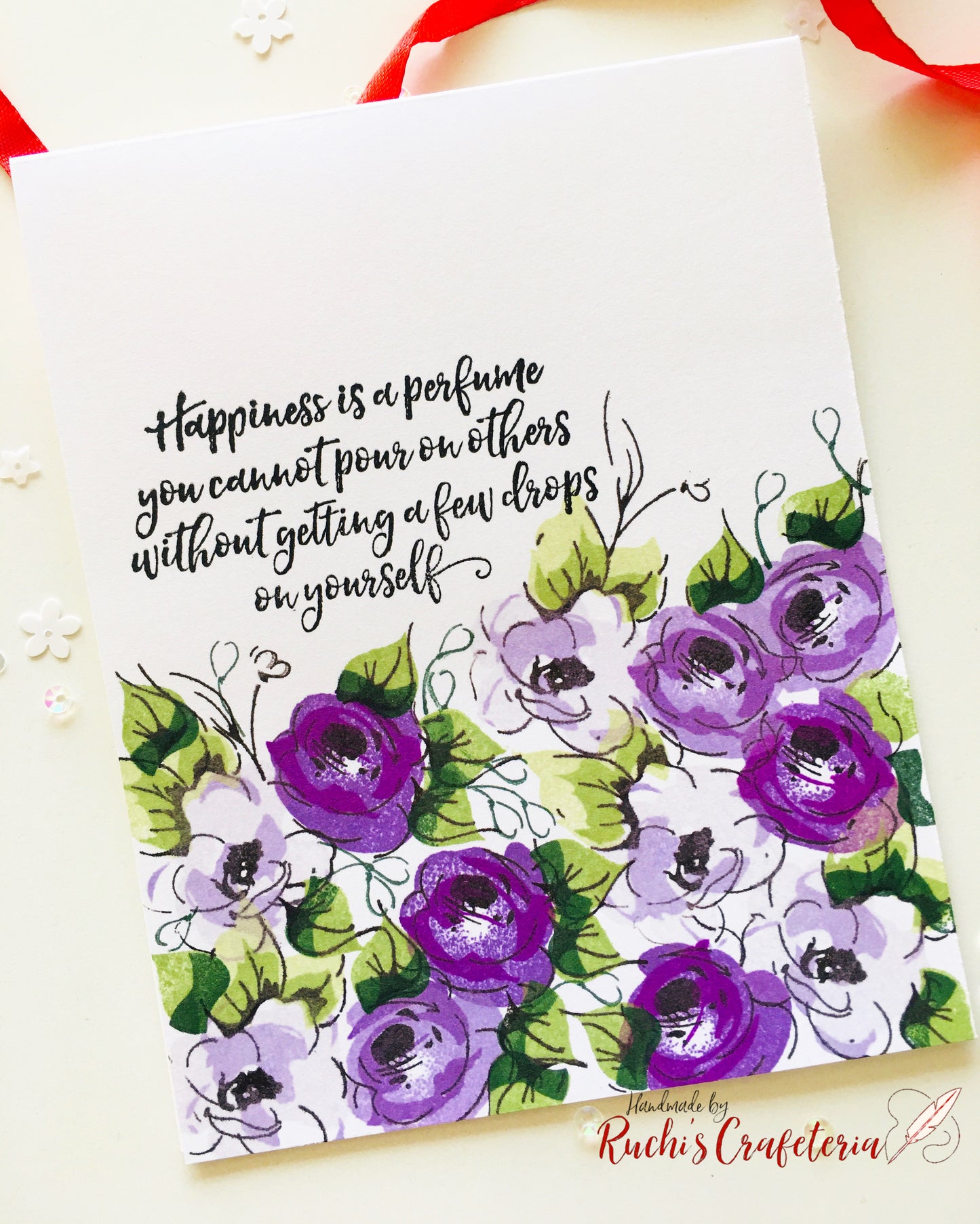 🌿 Motivational Greeting Card