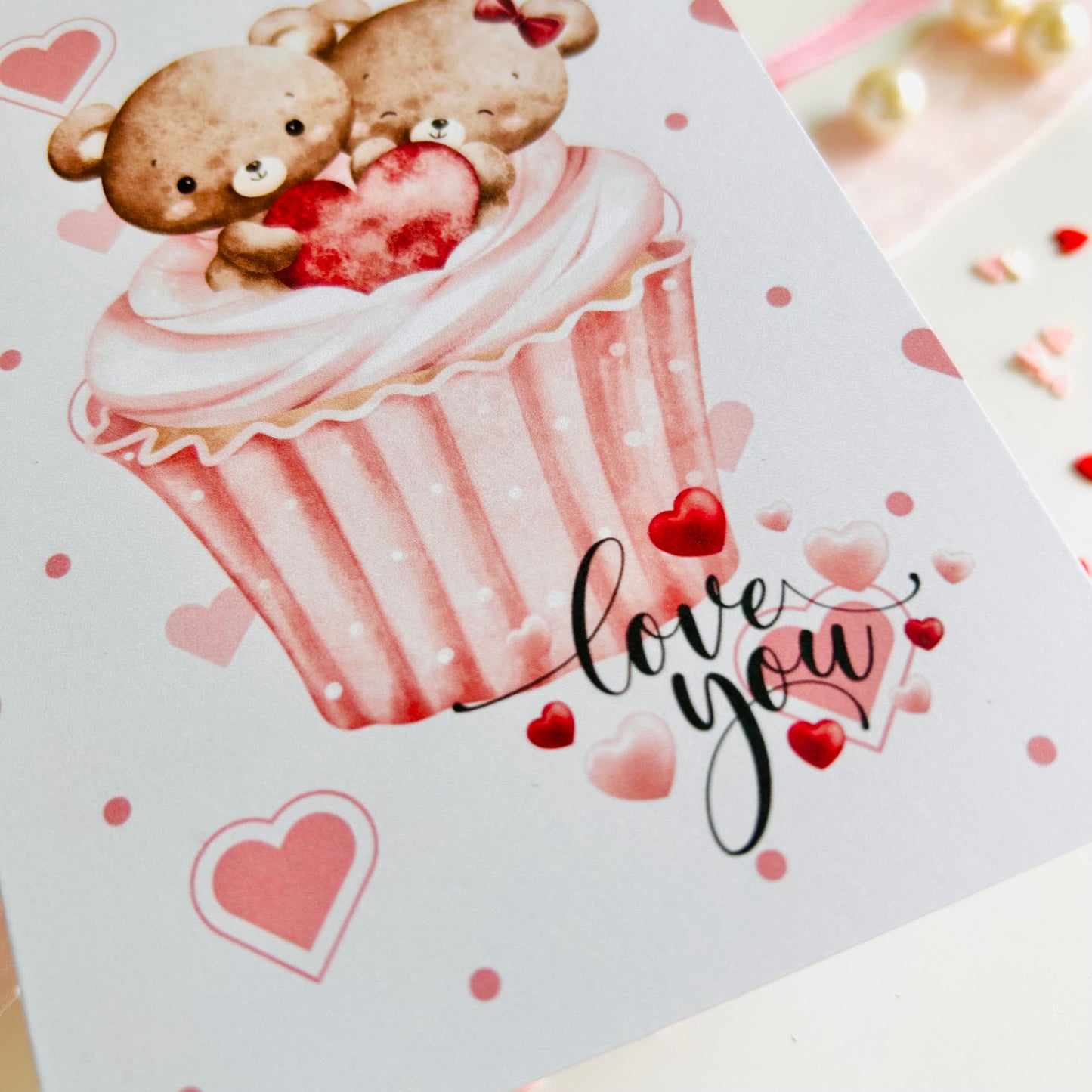 💖 Valentine’s Day Card ‘Love U’