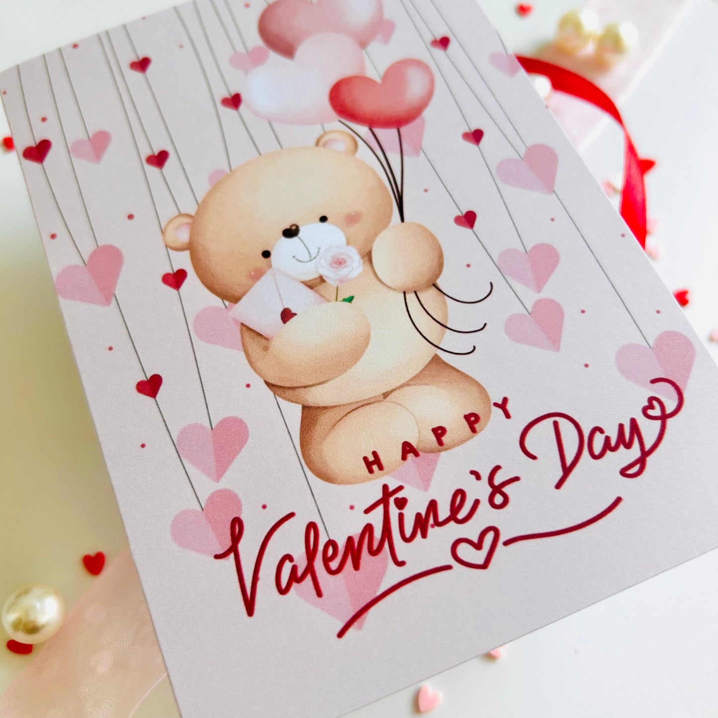 💞🧸 Valentine’s Day Card ‘In My Heart’
