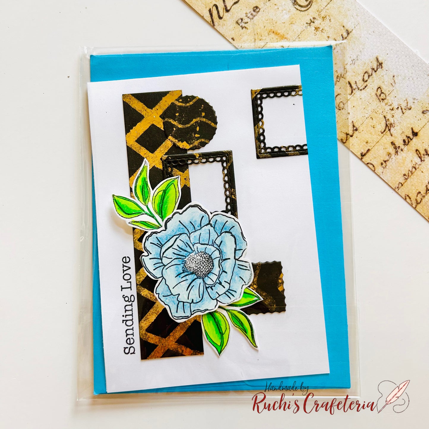 💙 Birthday Card – “Sending Love”