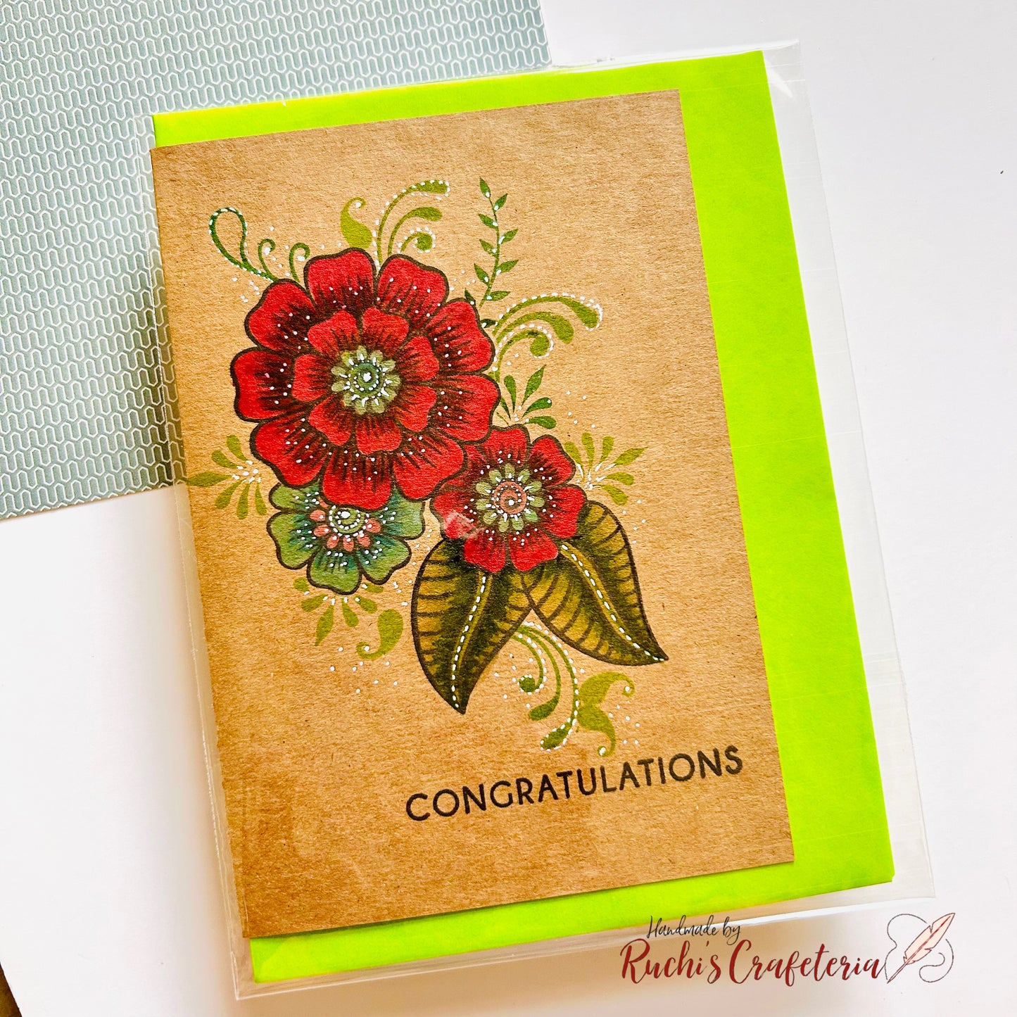 🌺 Greeting Card – “Congratulations”