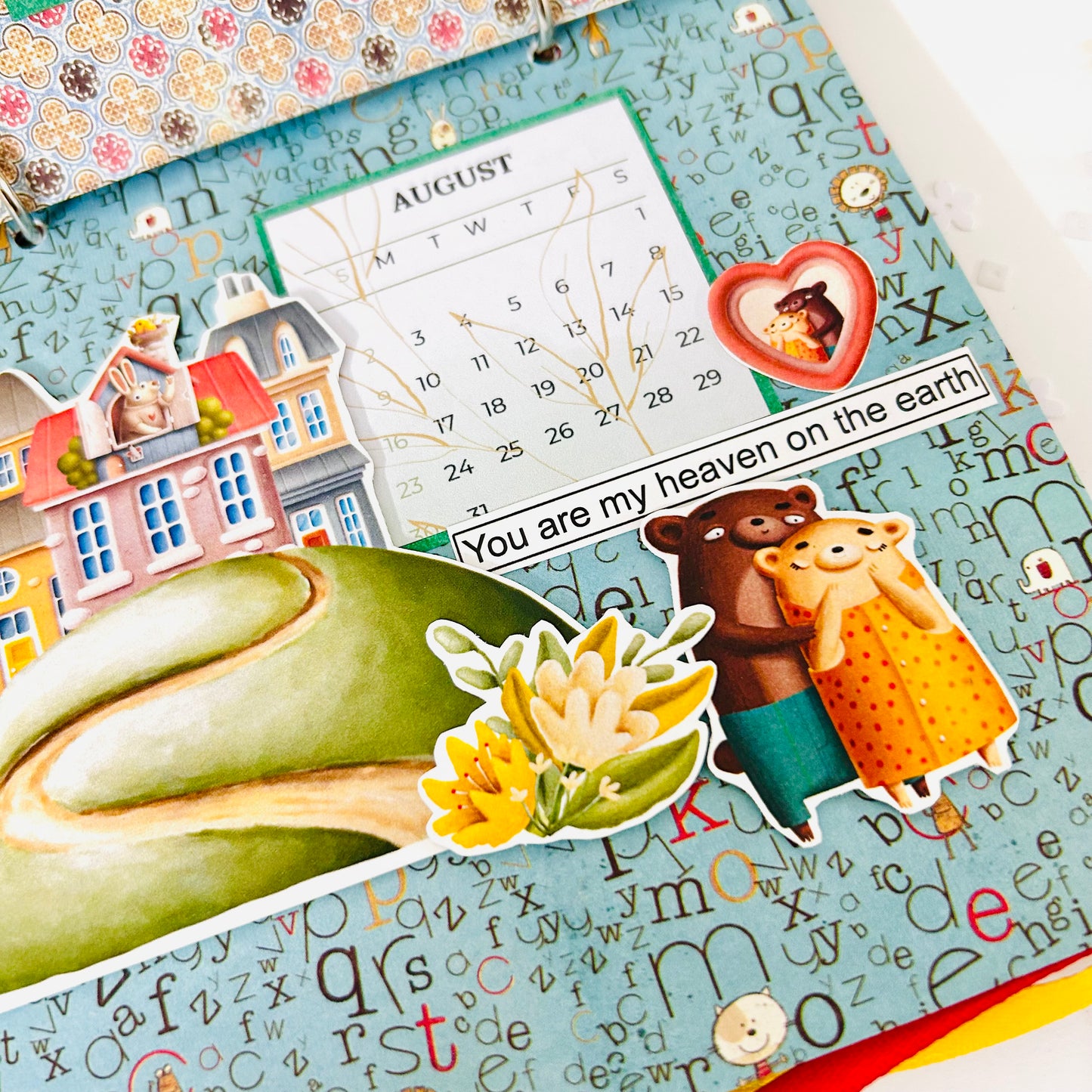 🗓️ Cheerful Desk Calendar 2026