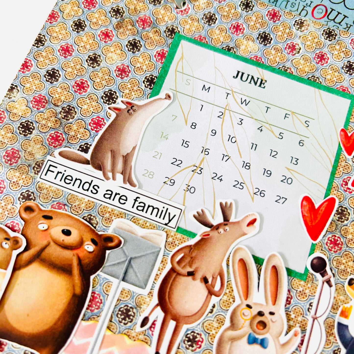 🗓️ Cheerful Desk Calendar 2026