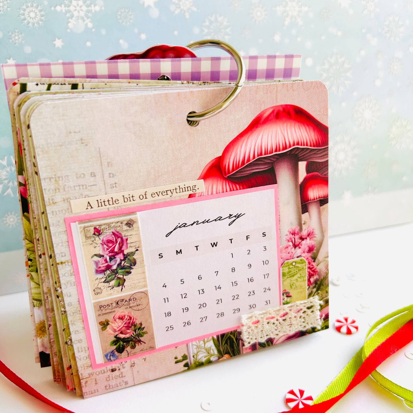 🍄‍🟫🌿 Garden Desk Calendar 2026