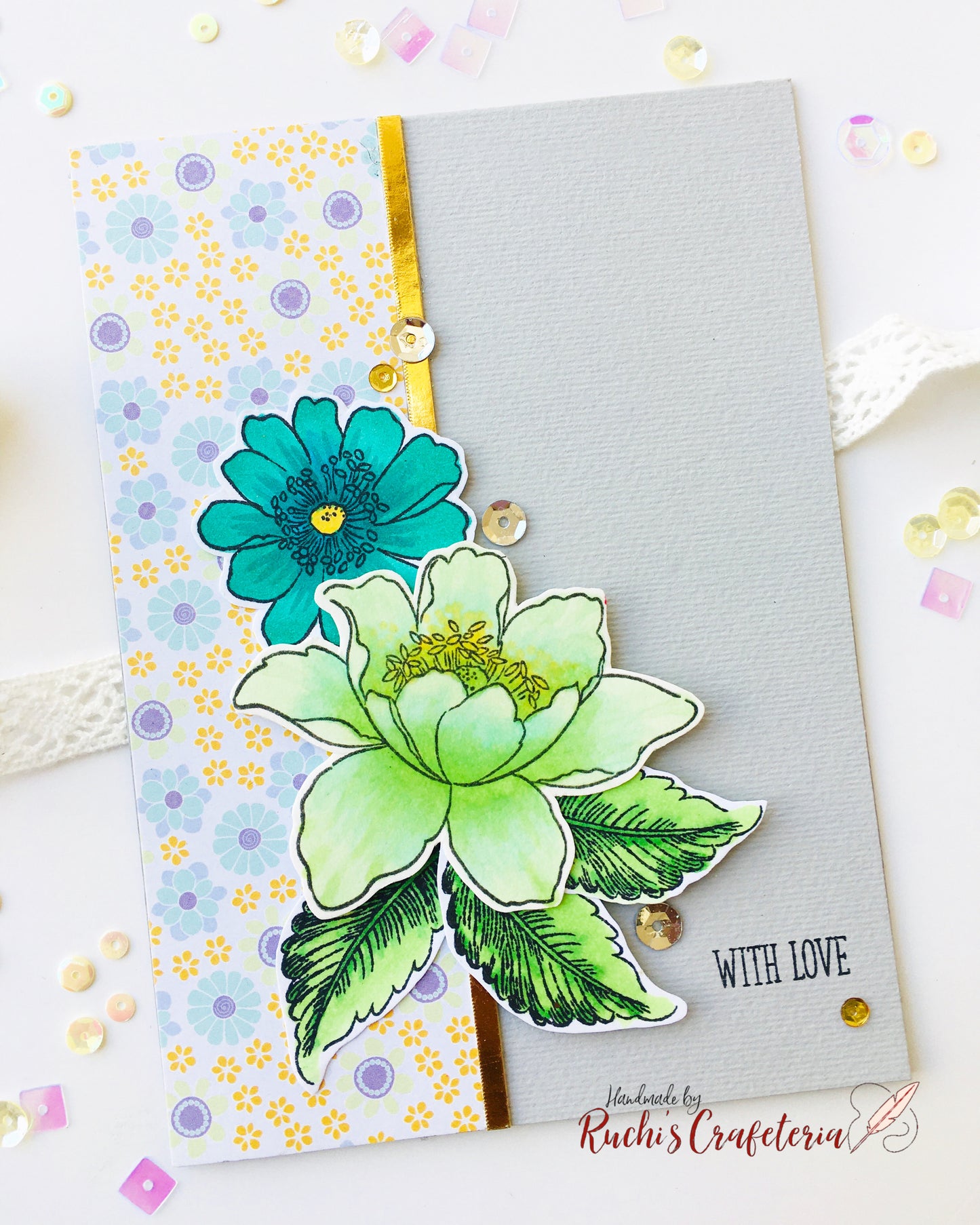 🌸 Greeting Card – “With Love”