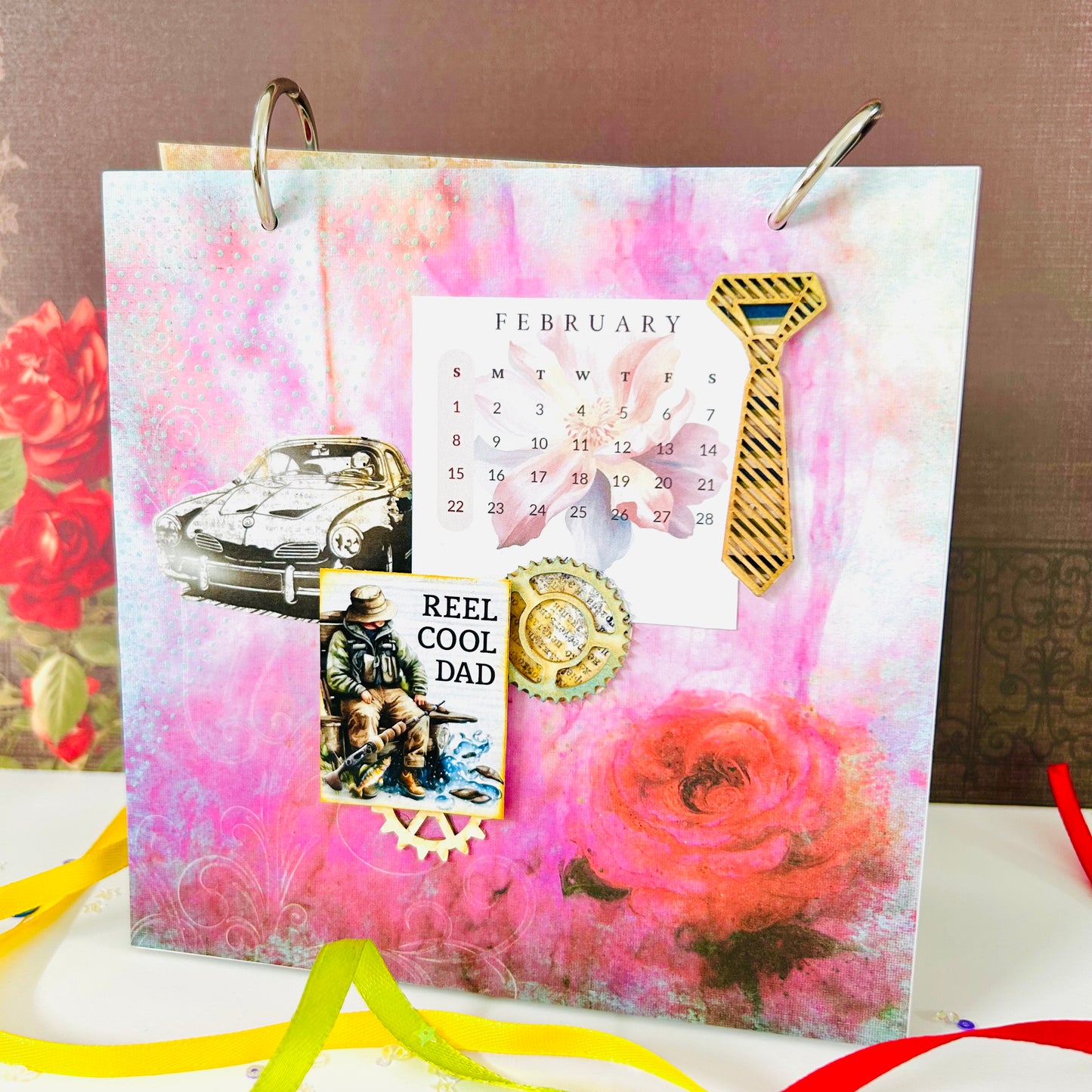 🗓️ Desk Calendar 2026 for Dad