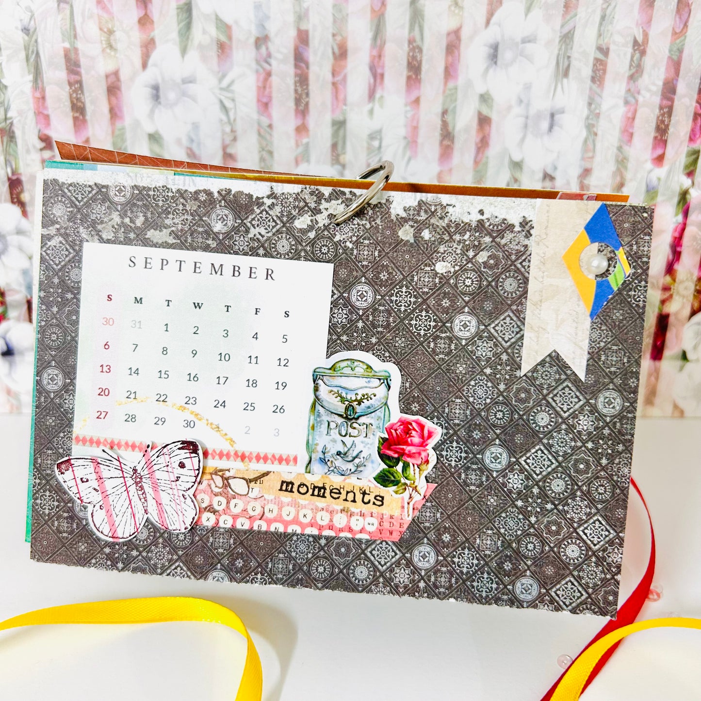 🗓️🌸🌼 Desk Calendar 2026