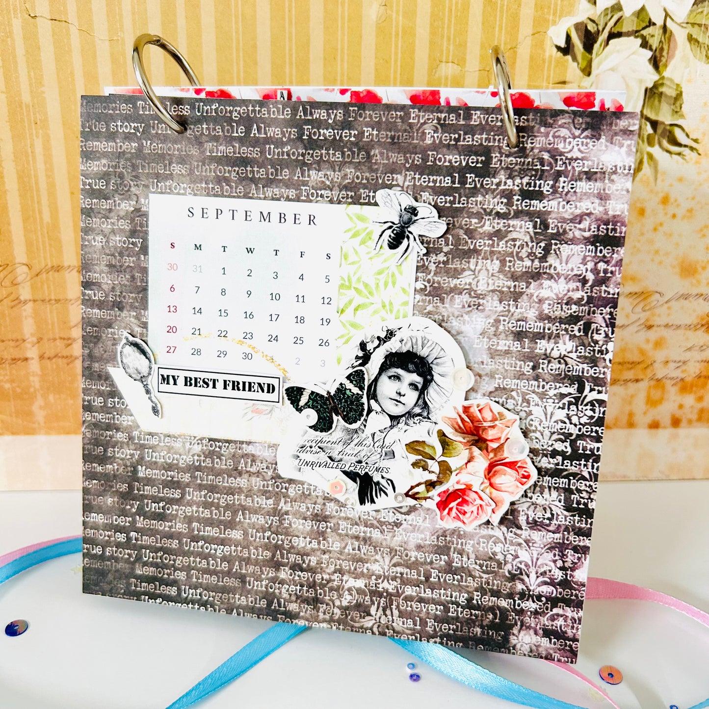 🗓️ Desk Calendar 2026 for Wife