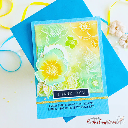 💛 Handmade Thank You Card