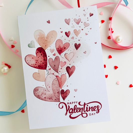 💕 Valentine’s Day Card ‘ Hearts’