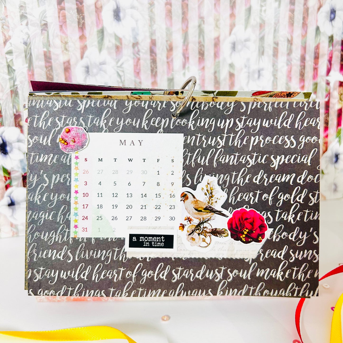 🗓️🌸🌼 Desk Calendar 2026