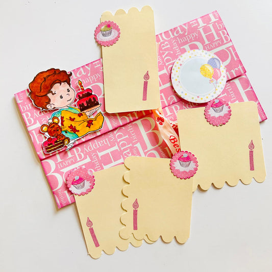 🎂 Handmade Birthday Envelope Card