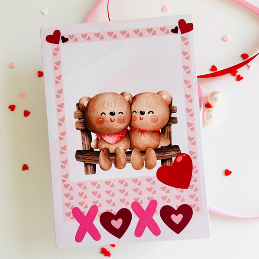 💞 Valentine’s Day Card ‘XOXO’