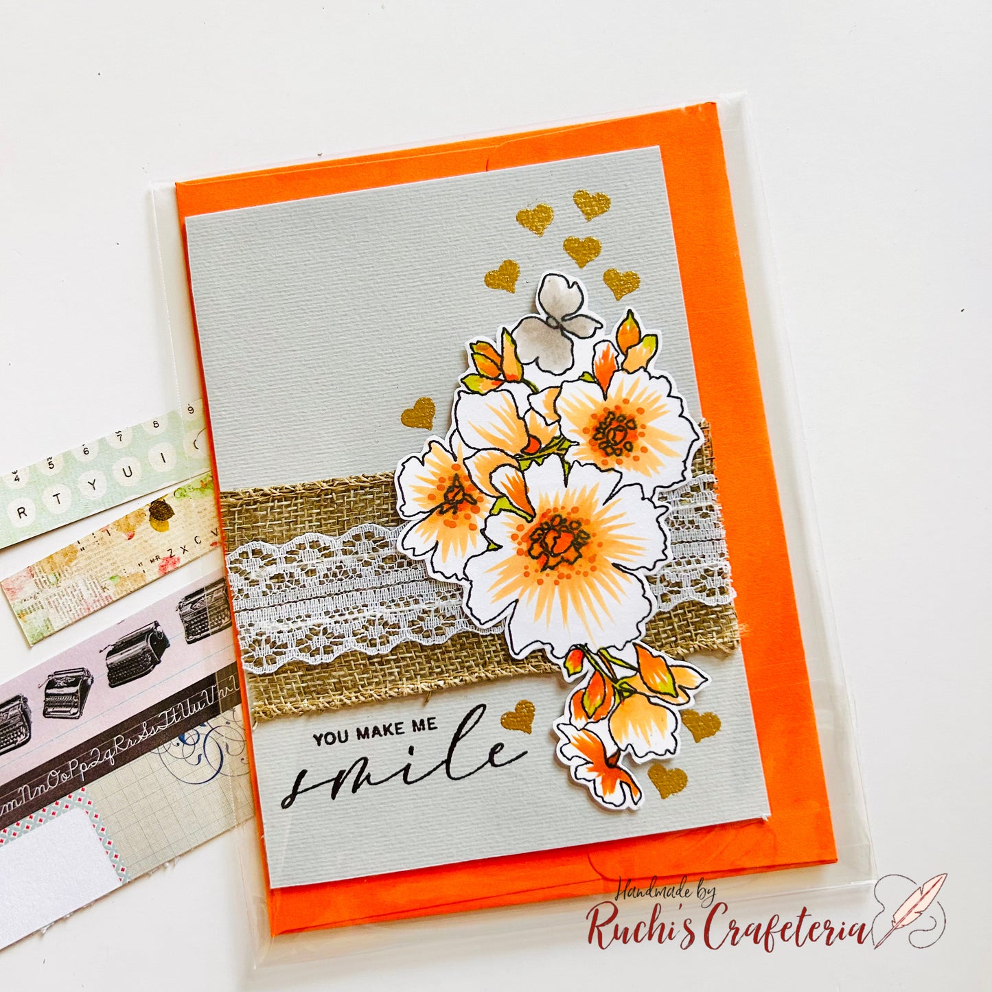 🌸 Birthday Card – “You Make Me Smile”