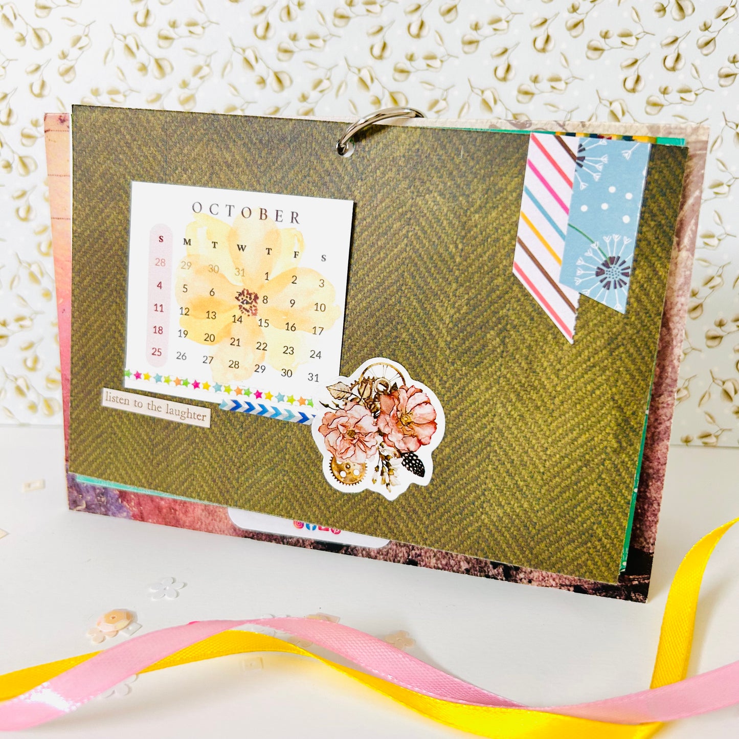 🗓️ Colorful Desk Calendar 2026