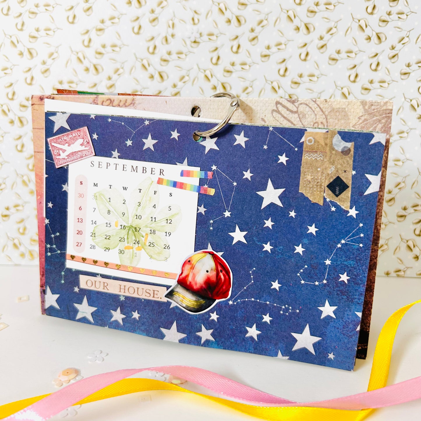 🗓️ Colorful Desk Calendar 2026