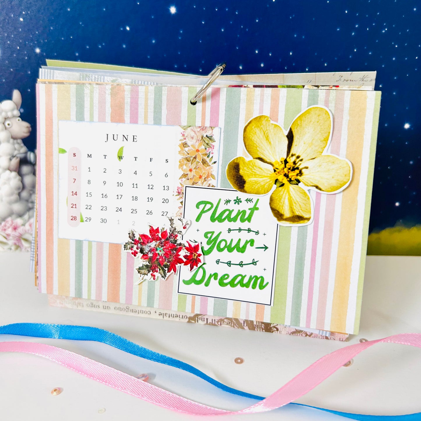 🗓️ Flourish Desk Calendar 2026