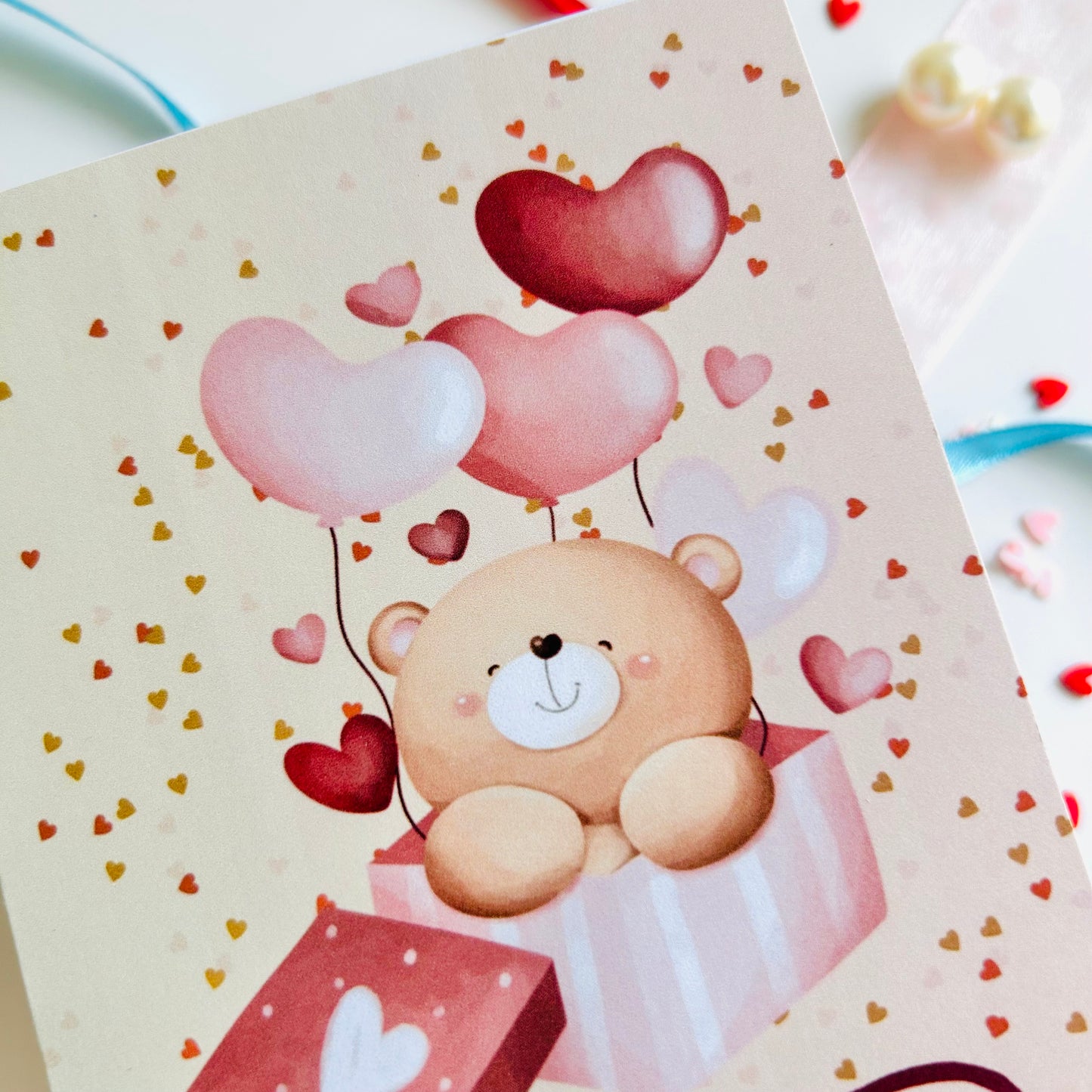 🍫🧸 Valentine’s Day Card ‘Chocolate Bear’
