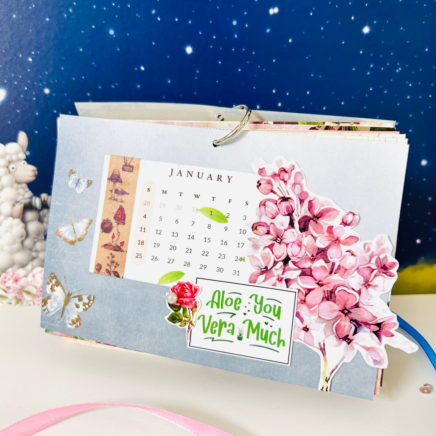 🗓️ Flourish Desk Calendar 2026