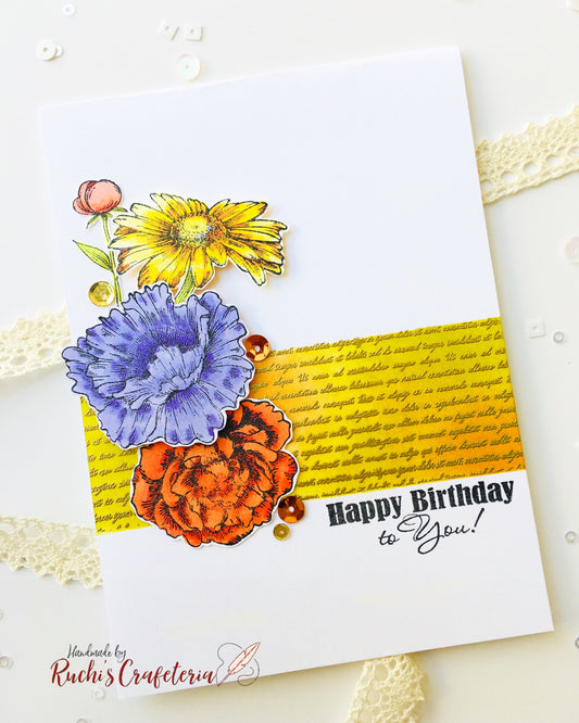🌸 Birthday Card – “Happy Birthday to You!”