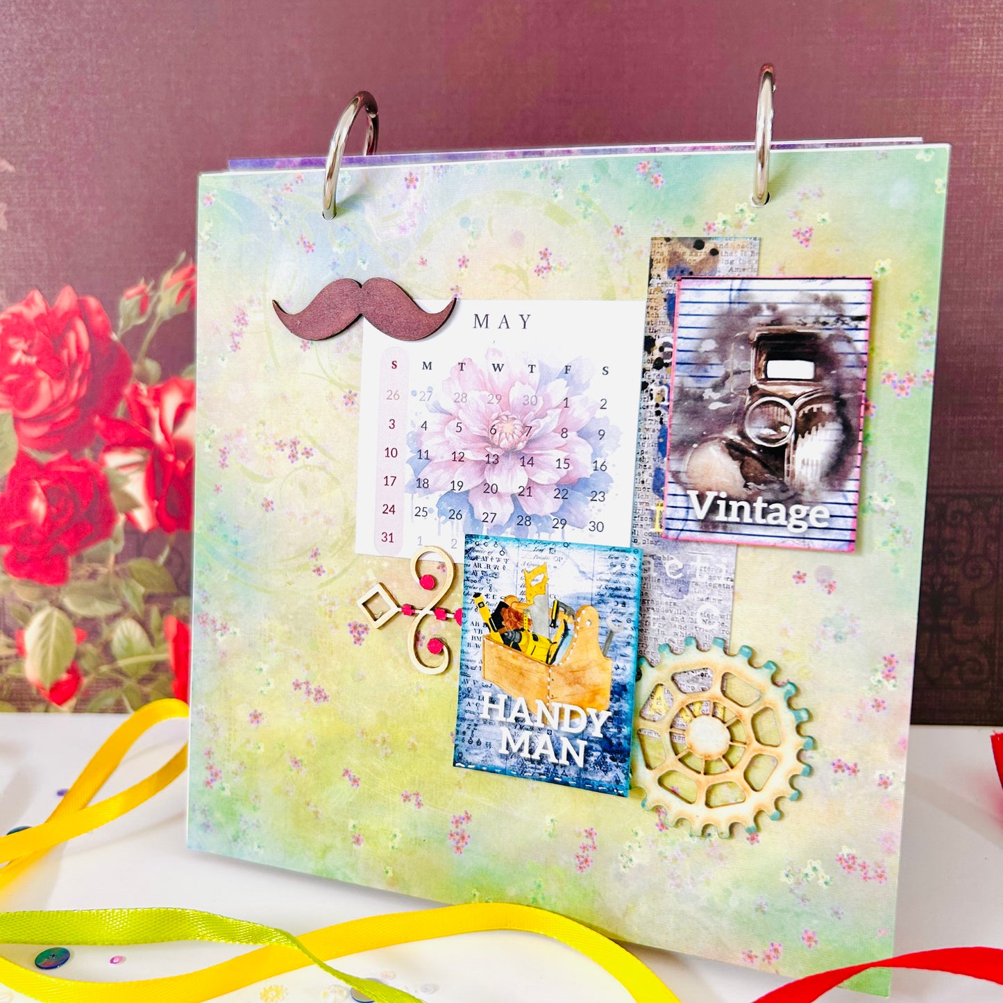 🗓️ Desk Calendar 2026 for Dad