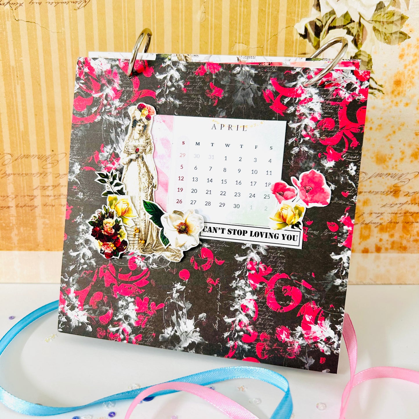 🗓️ Desk Calendar 2026 for Wife