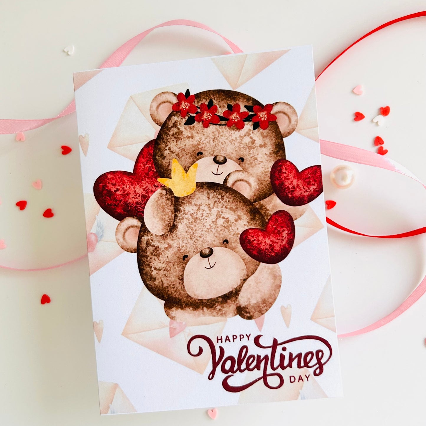 🧸 Valentine’s Day Card ‘Teddy Hugs’
