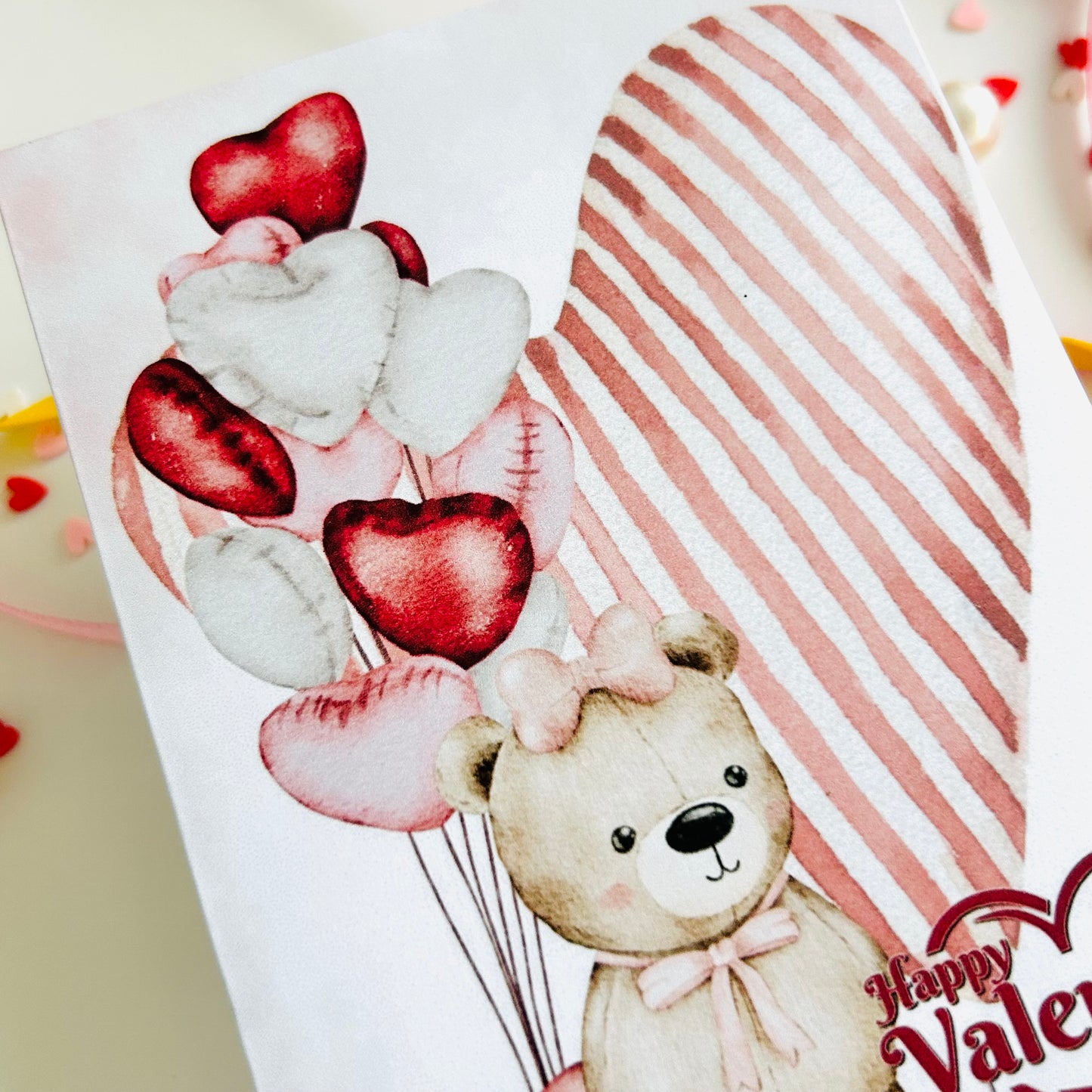 ❤️ Valentine’s Day Card ‘Balloon Hearts’