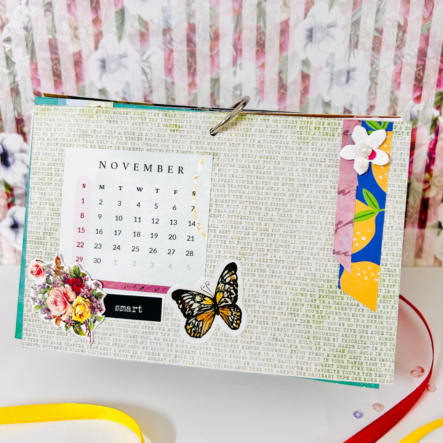 🗓️🌸🌼 Desk Calendar 2026