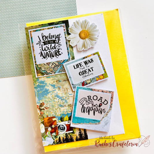 🌍 Greeting Card – “Travel & Nature Quotes"