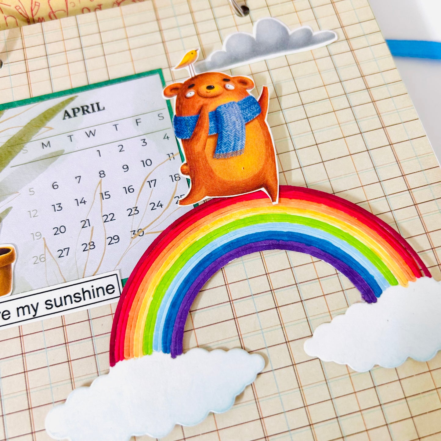 🗓️ Cheerful Desk Calendar 2026